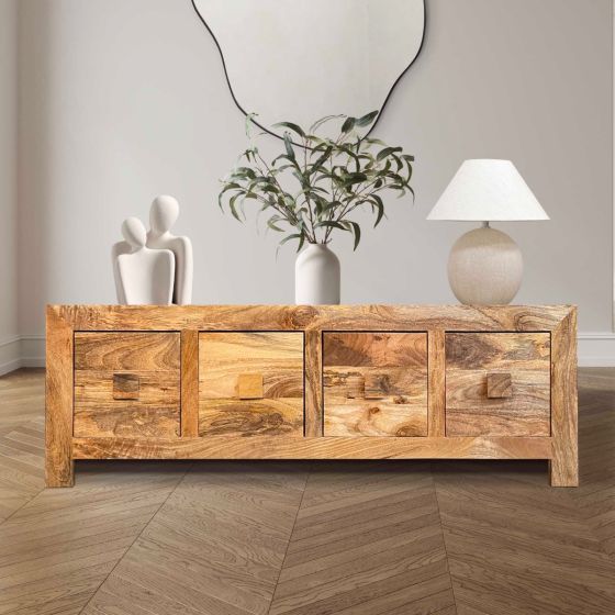 Light Dakota 122cm Trunk Coffee Table - In Stock