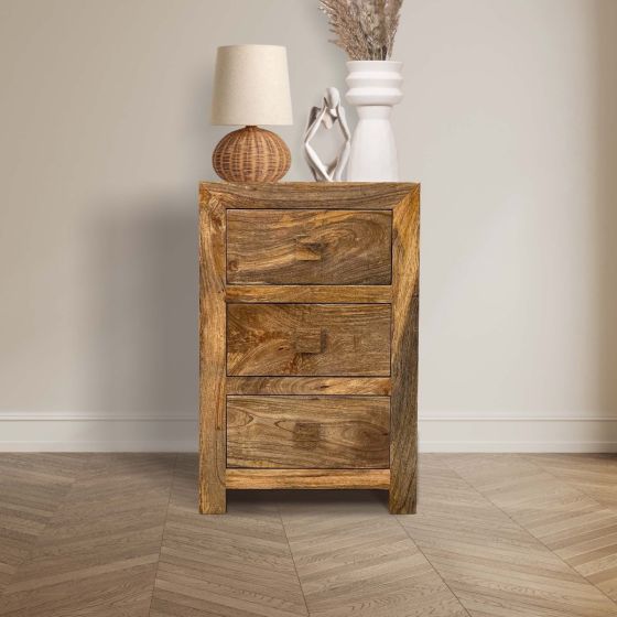 Light Dakota 50cm Chest of Drawers - In Stock