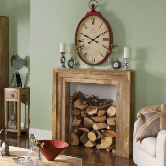 Mango Wood Fire Surround 