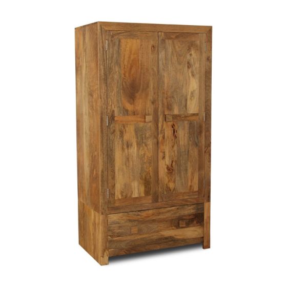 Light Dakota Double Wardrobe