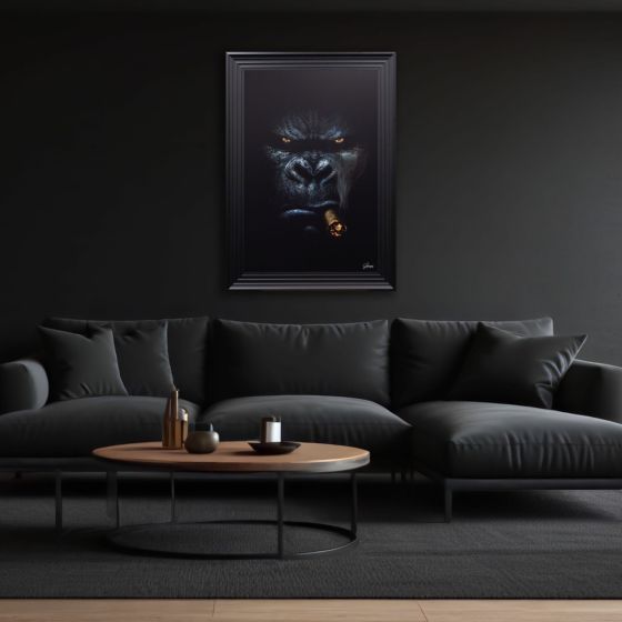 Real Boss Framed Art - In Stock