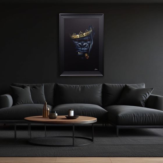 Bad King Framed Art - In Stock