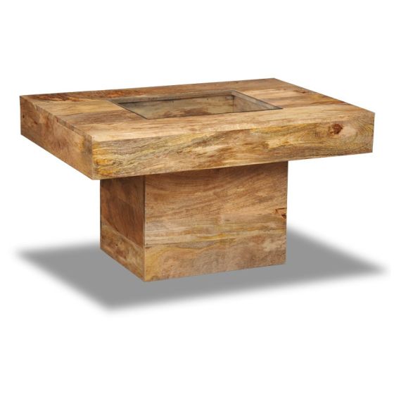 Light Dakota Small Pebble Coffee Table