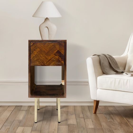 Block Mango Side Table - Due 22 May