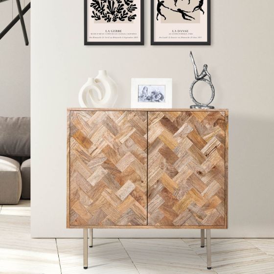 Block Light Mango 80cm Sideboard - Due 22 May