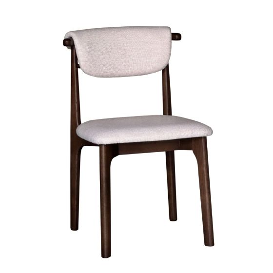 Cebu Cream Bouvle Oak Dining Chair (Dark Legs) - Due 25th November