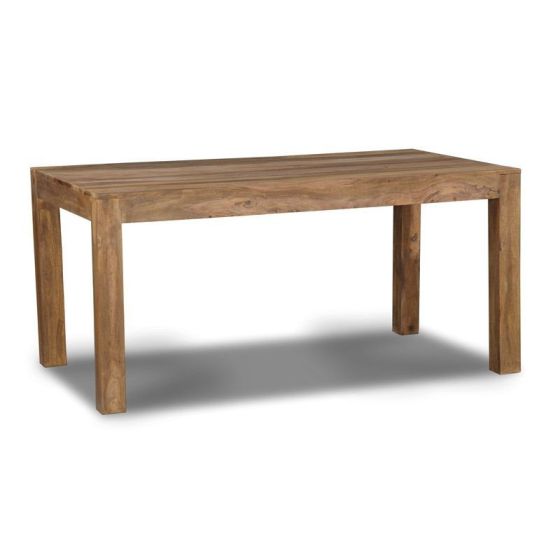 Cube Sheesham - 180cm Dining Table - In Stock-Natural