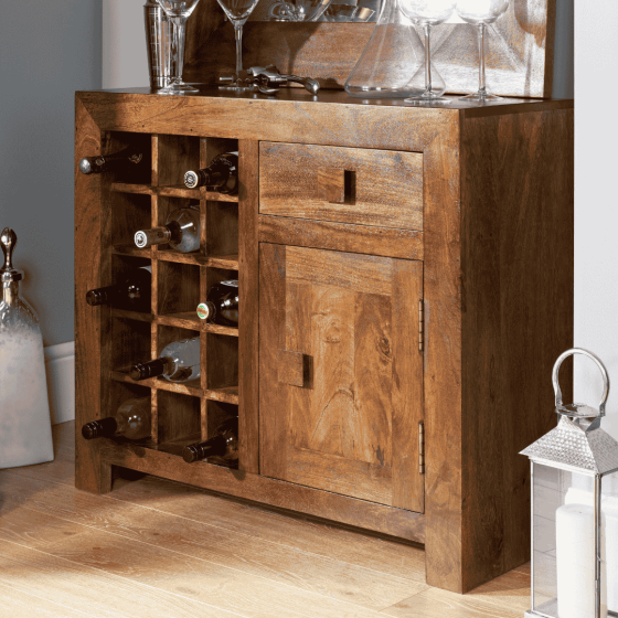 Dakota 89cm Wine Rack