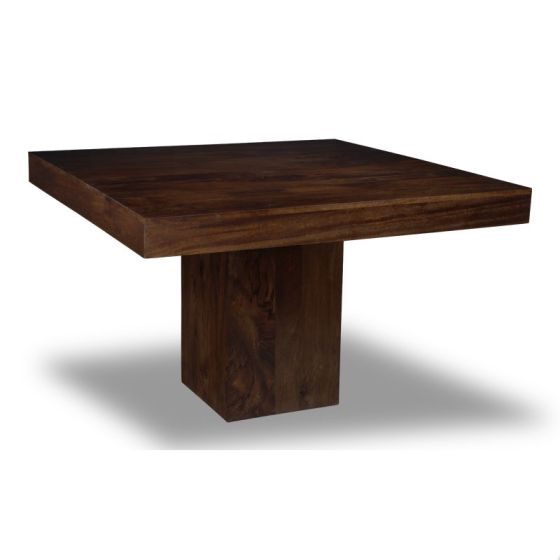 Mango Wood 120cm Cube Dining Table