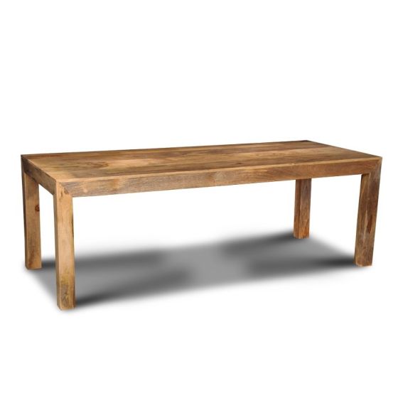 Light Mango Wood 220cm Dining Table