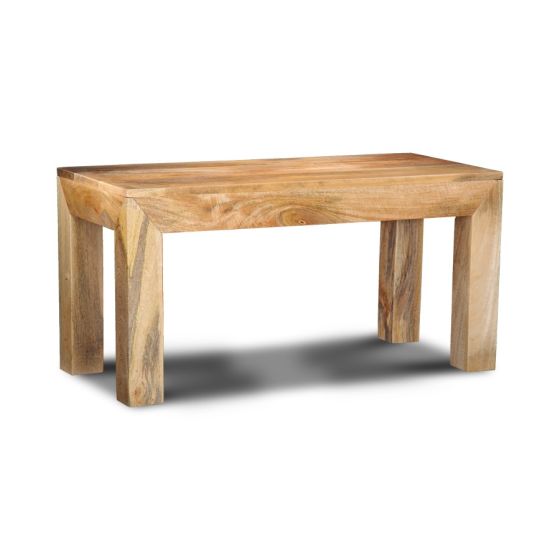 Light Mango Wood Small Bench