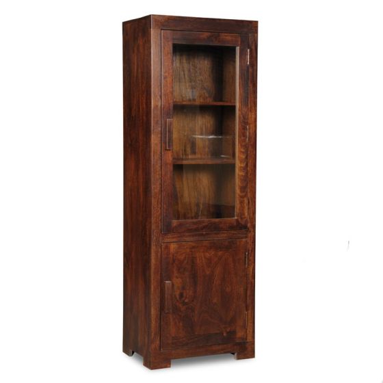 Mango Wood Display Cabinet