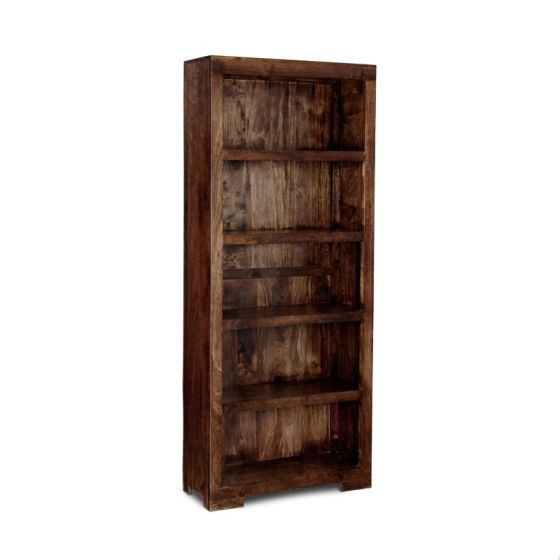 Mango Wood Tall Bookcase