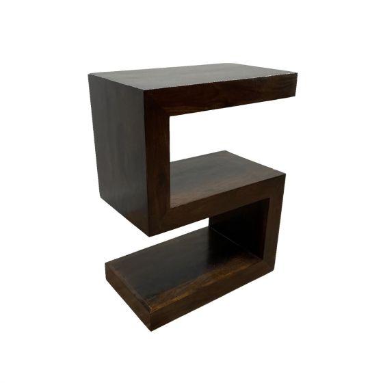 Cube S Shaped Side Table