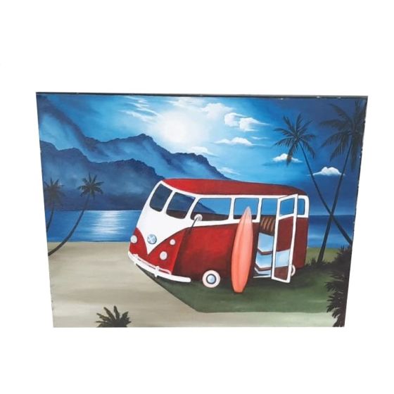 Camper Van Wall Canvas (SL825)