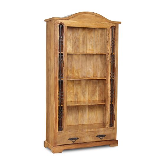 Jali Mango - Light 1 Drawer 90cm Bookcase