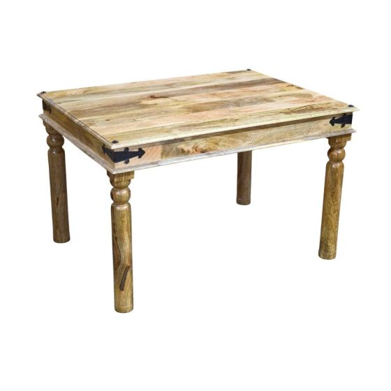 Jali Mango - Honey 120cm Dining Table
