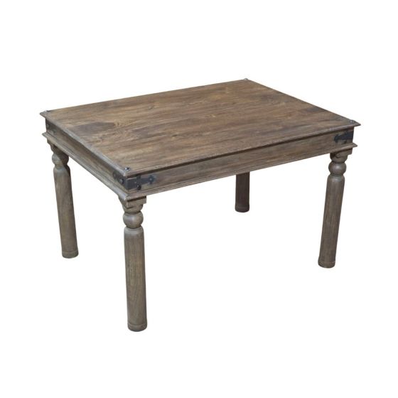 Jali Mango - Natural 120cm Dining Table