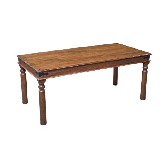 Jali Mango - Honey - 180cm Dining Table 