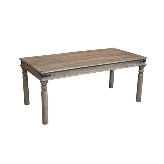 Jali Mango - Natural - 180cm Dining Table 
