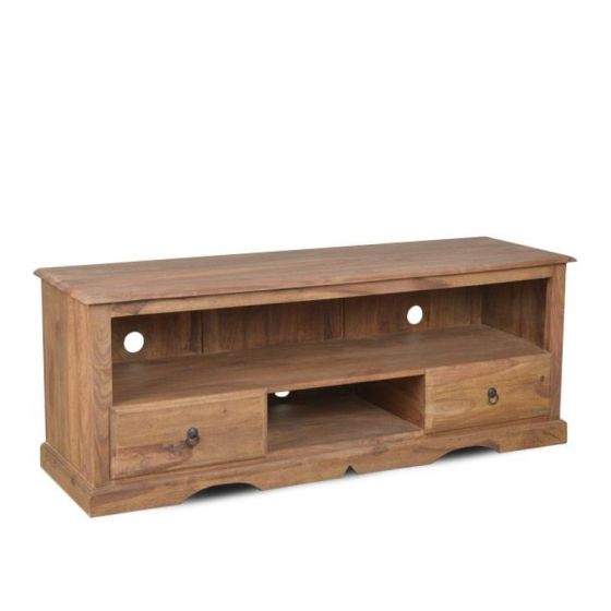 Jali Sheesham - 145CM TV Unit-Natural