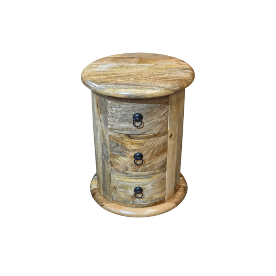 Jali Mango - Light 3 Drawer Drum