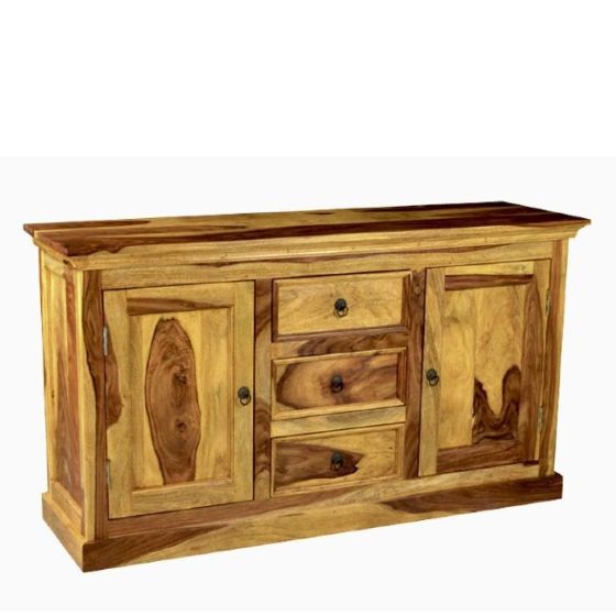 Light Large Sheesham Sideboard