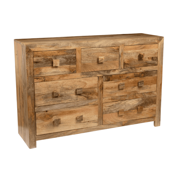 Light Dakota 135cm Drawers