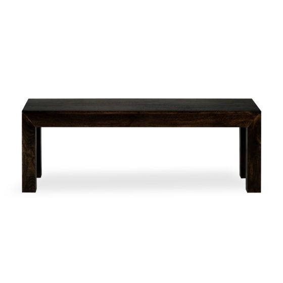 Mango Wood Walnut 130cm Bench