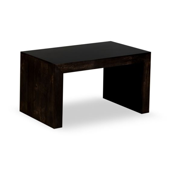 Mango Wood Walnut 85cm Open Coffee Table - In Stock
