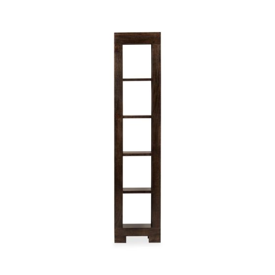 Mango Wood Walnut DVD/CD Storage Unit