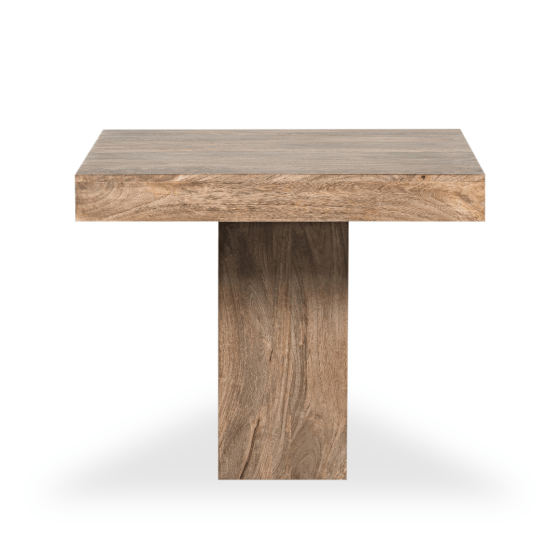 Oak Stain Dakota 120cm Cube Dining Table