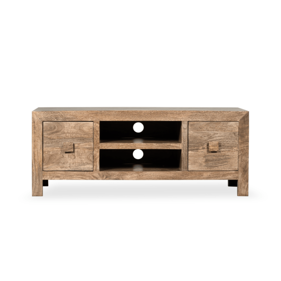 Oak Stain Dakota 125cm Media Unit