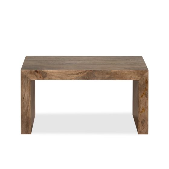 Oak Stain Dakota 85cm Open Coffee Table