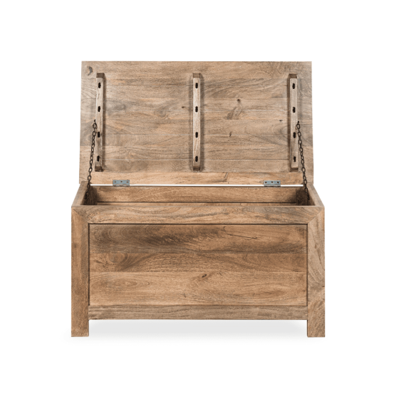 Oak Stain Dakota 92cm Blanket Box