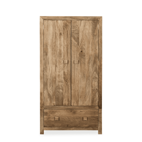 Oak Stain Dakota Double Wardrobe