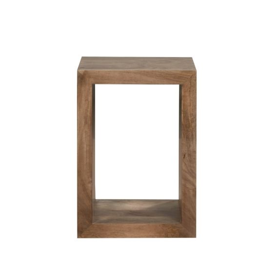 Oak Stain Dakota Rectangular Cube