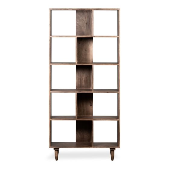 Oak Stain Scandi Mango 80cm Bookcase - In Stock