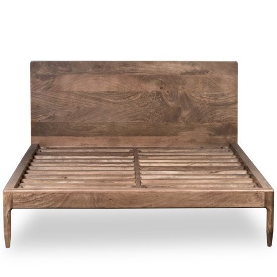 Oak Stain Scandi Mango King Size Bed