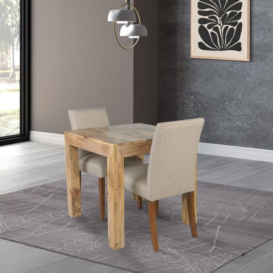 Light Dakota 80cm Dining Table - in Stock