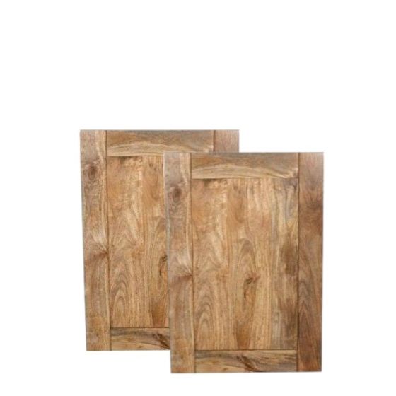 Mango Wood Belfast Sink Unit Door (Pack of 2) - In Stock