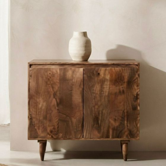 Oak Stain Scandi Mango 85cm Sideboard - In Stock