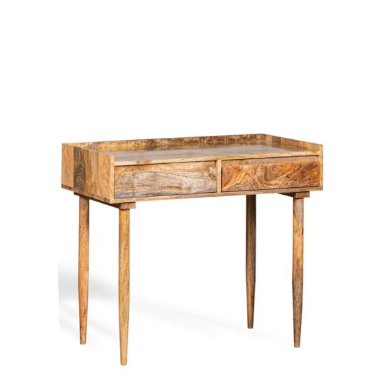 Scandi Mango 2 Drawer Console Table