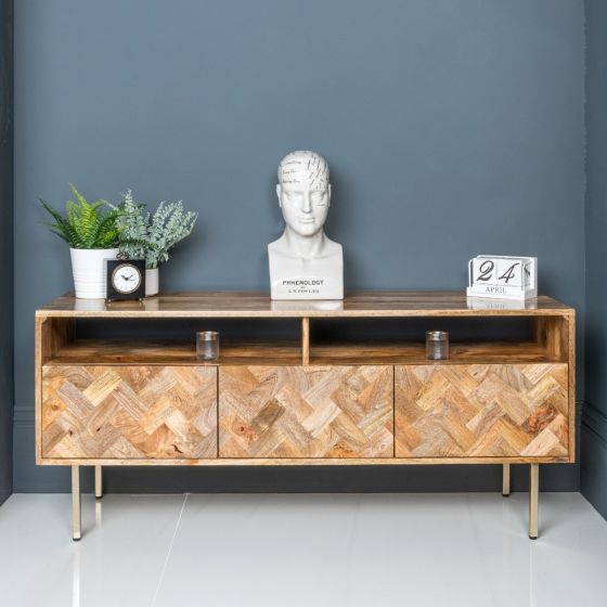 Block Light Mango Media Unit 