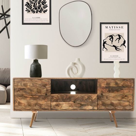 Geo Light Mango 145cm Media Unit - In Stock