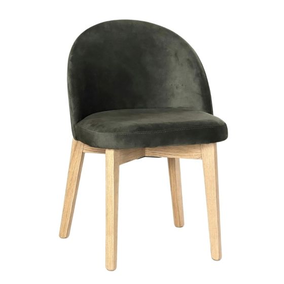 Zena CRIB5 Green Oak Chair (Light Legs) - Due 16th October