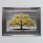 Yellow Cherry Tree Framed Art - In Stock