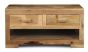 Light Mango Wood 2 Drawer Coffee Table
