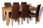 Mango Light 180cm Dining Table & 6 Barcelona Chairs