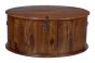 Jali Round Trunk Coffee Table